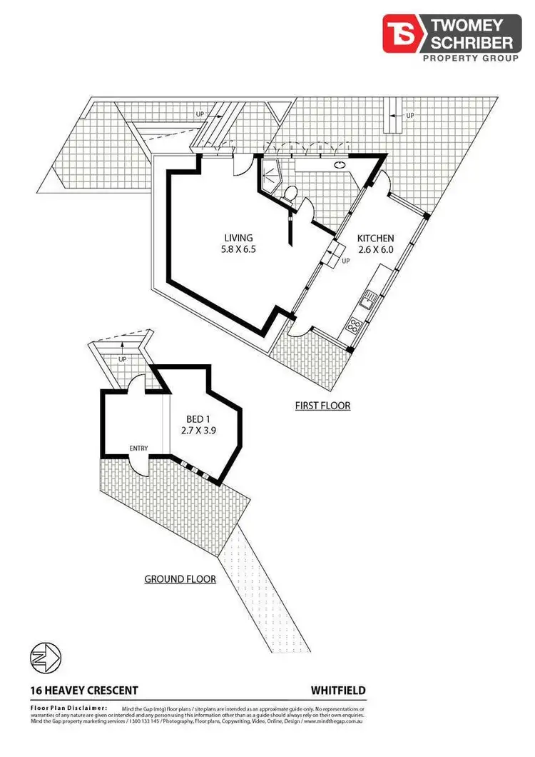 Floorplan of Homely house listing, 16 Heavey Crescent, Whitfield QLD 4870