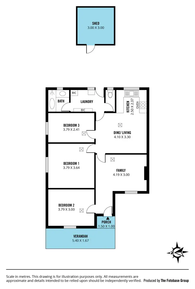 Floorplan of Homely house listing, 110 Dauntsey Road, Elizabeth North SA 5113