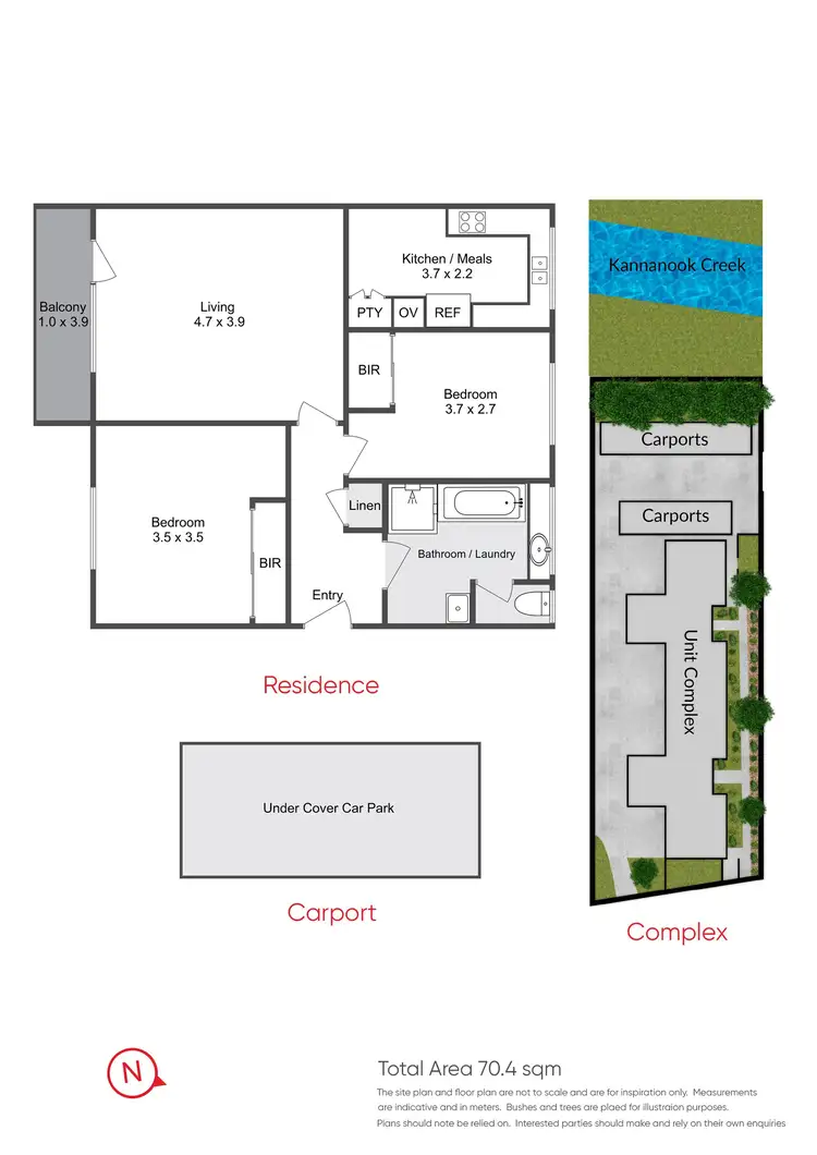 Floorplan of Homely apartment listing, 11/380 Nepean Highway, Frankston VIC 3199