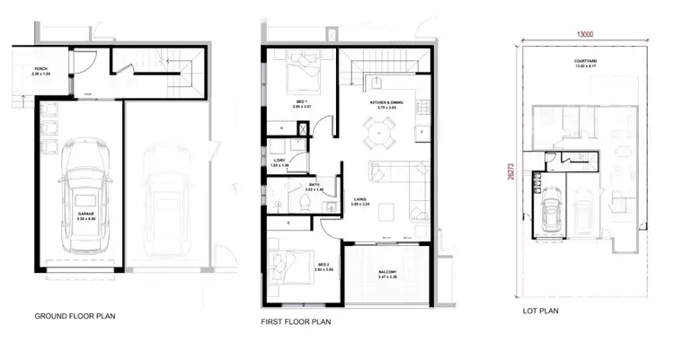 Floorplan of Homely semi-detached listing, Address available on request