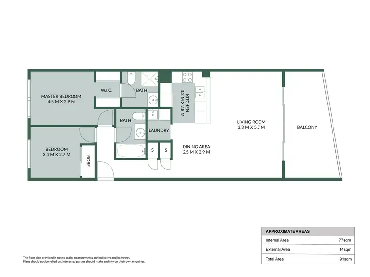 Floorplan of Homely apartment listing, 45/885 David Low Way, Marcoola QLD 4564