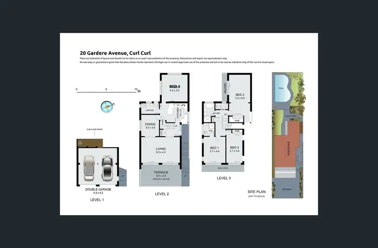 Floorplan of Homely house listing, 20 Gardere Avenue, Curl Curl NSW 2096