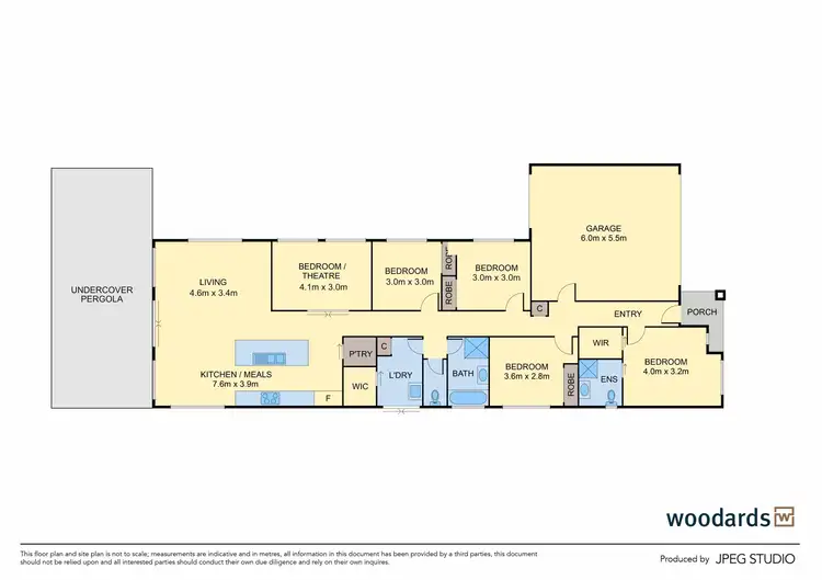 Floorplan of Homely house listing, 31 Leafy View Esplanade, Harkness VIC 3337