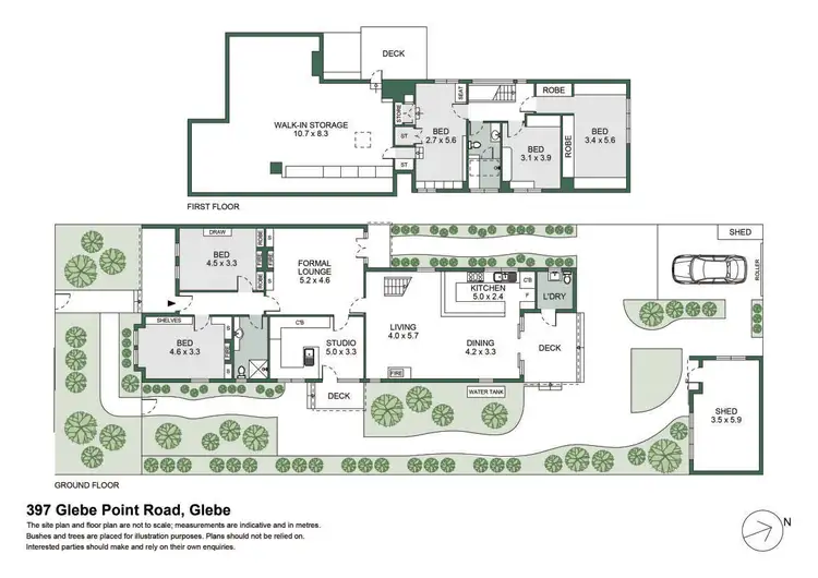 Floorplan of Homely house listing, 397 Glebe Point Road, Glebe NSW 2037