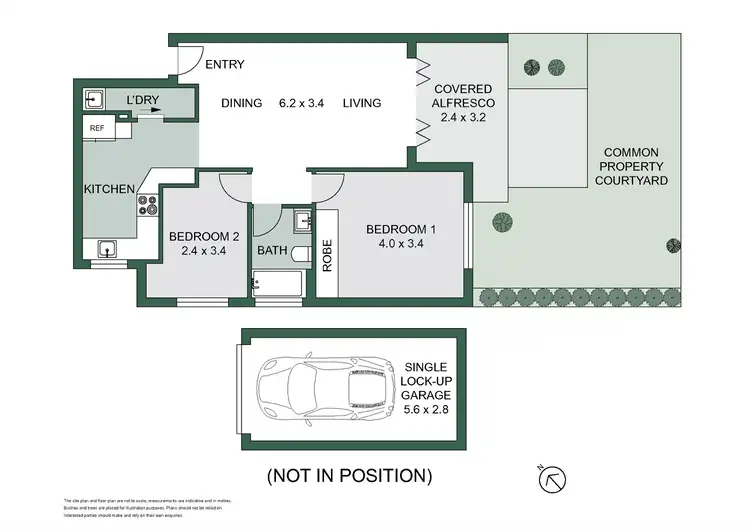 Floorplan of Homely apartment listing, 4/38 The Crescent, Dee Why NSW 2099