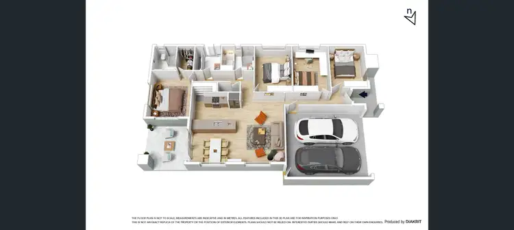 Floorplan of Homely house listing, 20 Devizes Drive, Wollert VIC 3750