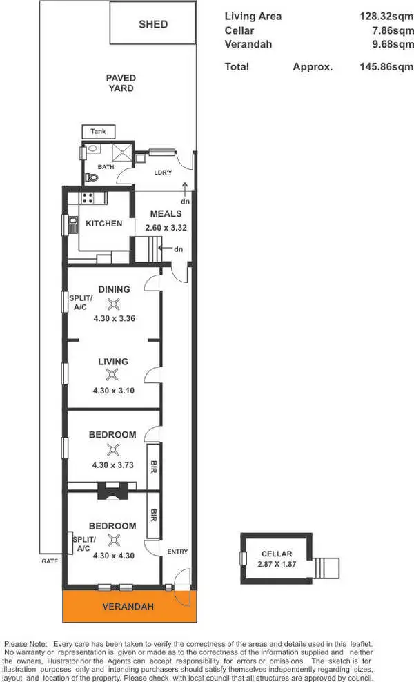 Floorplan of Homely house listing, 15 Vassall Street, Semaphore SA 5019