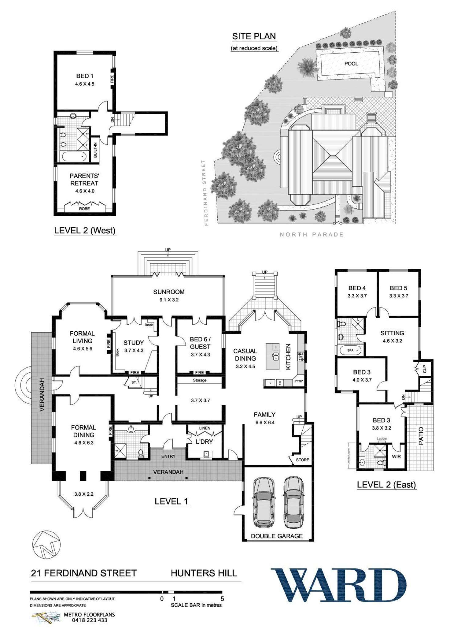 Floorplan of Homely house listing, 21 Ferdinand Street, Hunters Hill NSW 2110