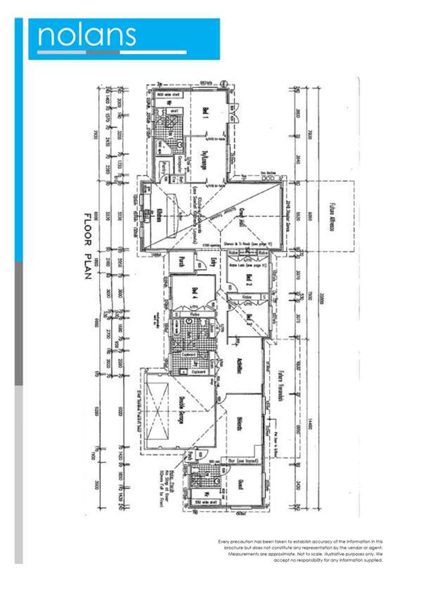 Floorplan of Homely house listing, 13 Kumbaingeri Close, Moonee Beach NSW 2450