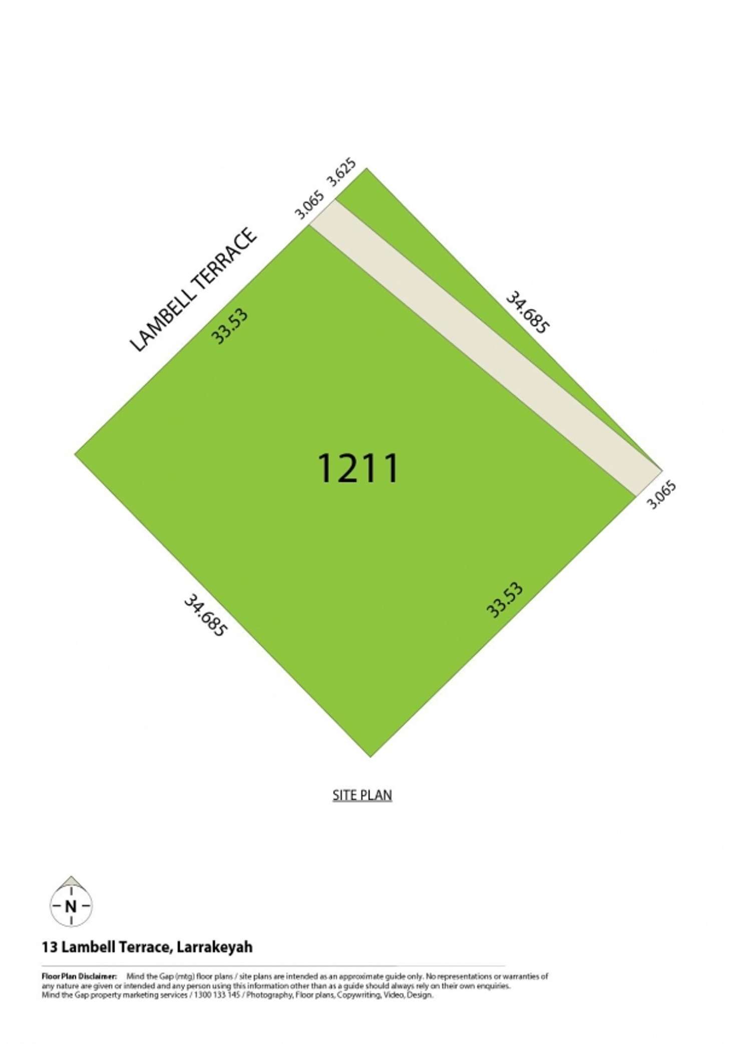 Floorplan of Homely house listing, 13 Lambell Terrace, Larrakeyah NT 820