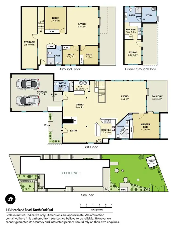 Floorplan of Homely house listing, 113 Headland Road, North Curl Curl NSW 2099