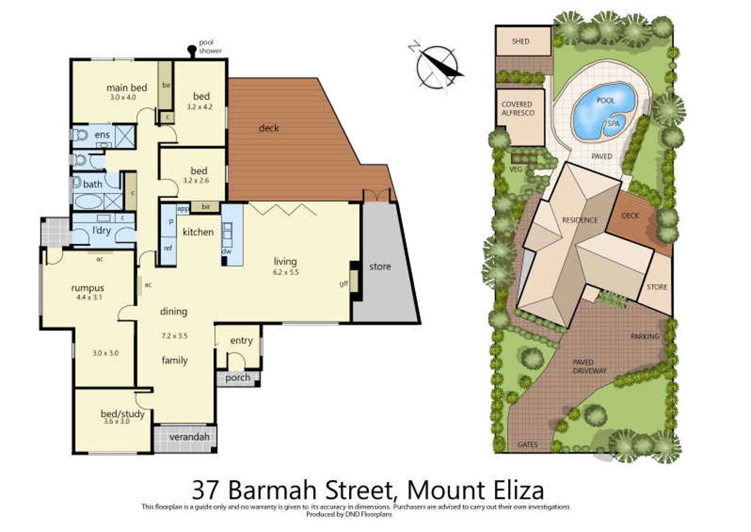 Floorplan of Homely house listing, 37 Barmah Street, Mount Eliza VIC 3930