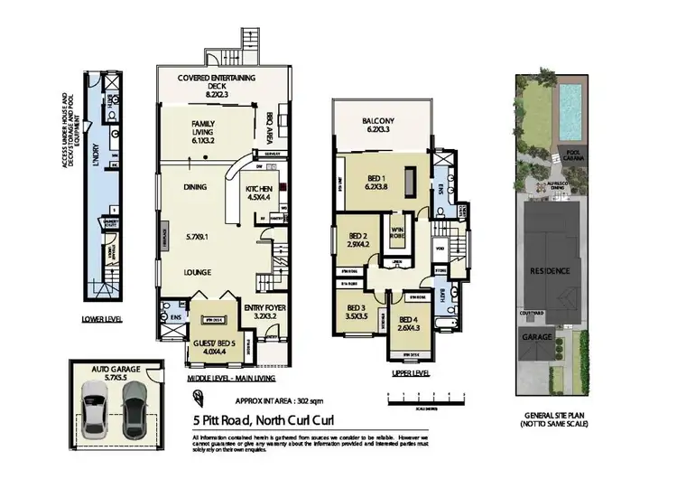 Floorplan of Homely house listing, 5 Pitt Road, North Curl Curl NSW 2099