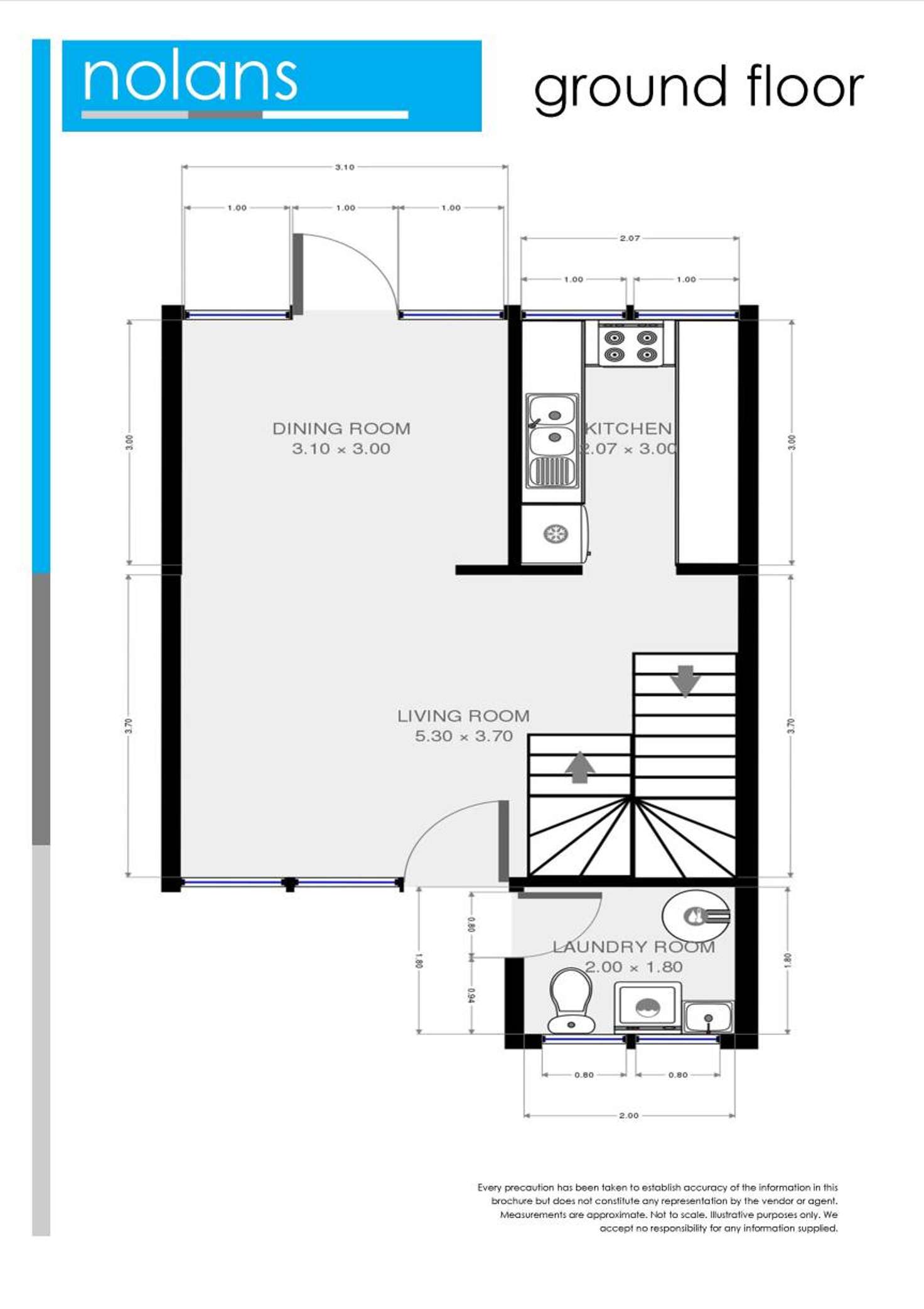 Floorplan of Homely townhouse listing, 5/18 Combine Street, Coffs Harbour NSW 2450