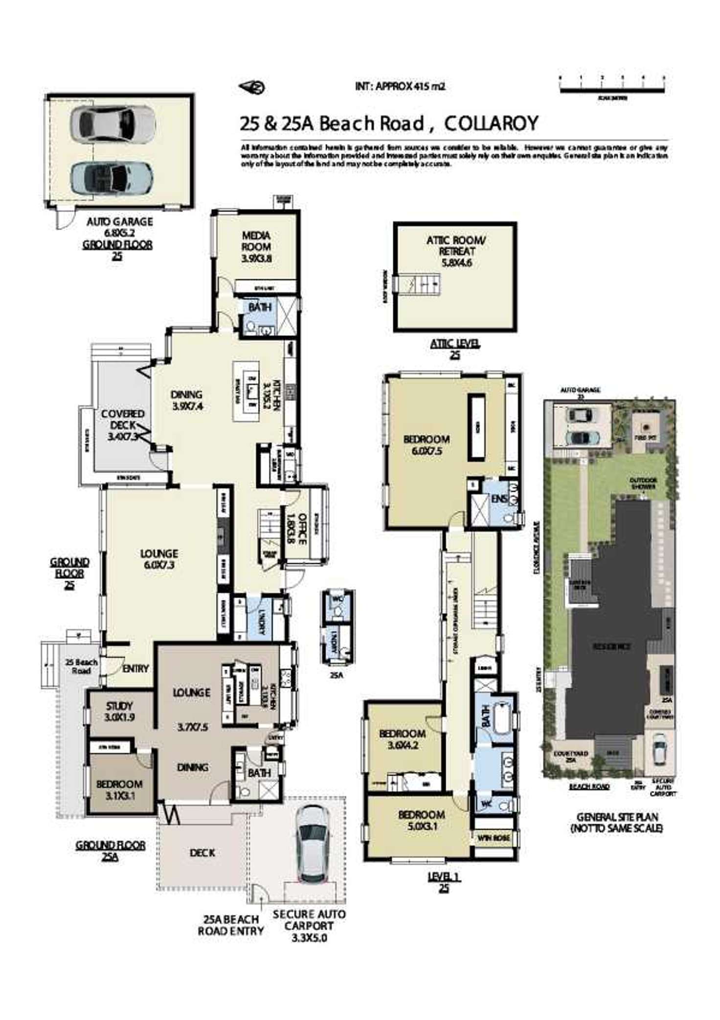 Floorplan of Homely house listing, 25 Beach Road, Collaroy NSW 2097