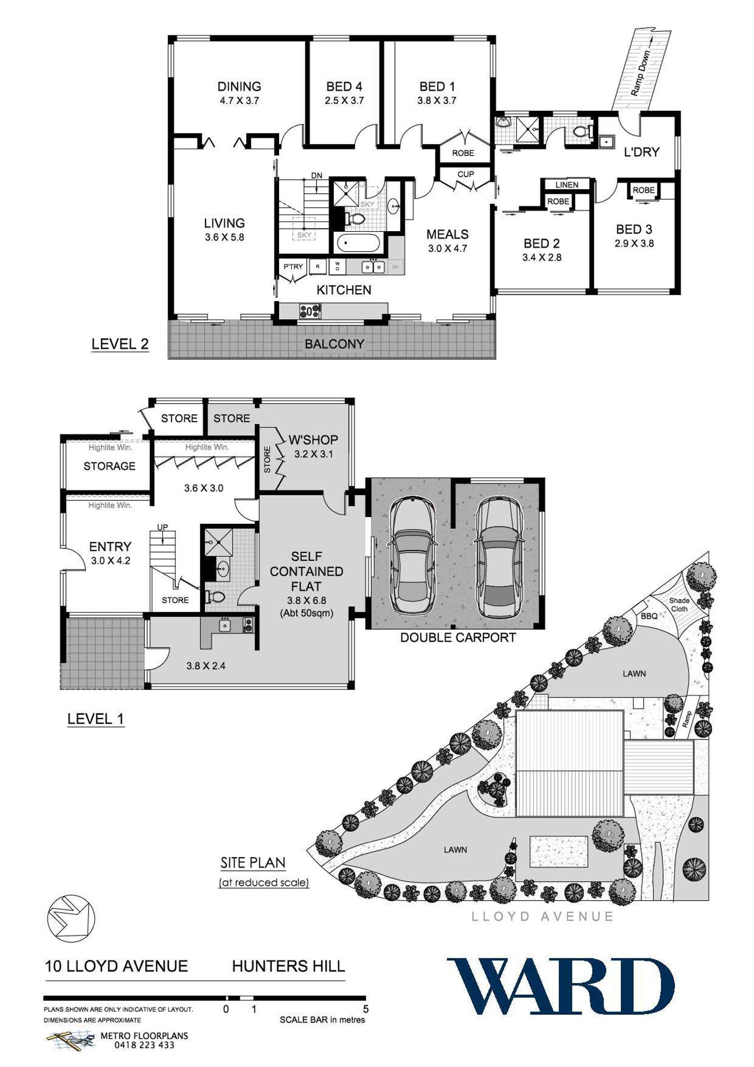 Floorplan of Homely house listing, 10 Lloyd Avenue, Hunters Hill NSW 2110