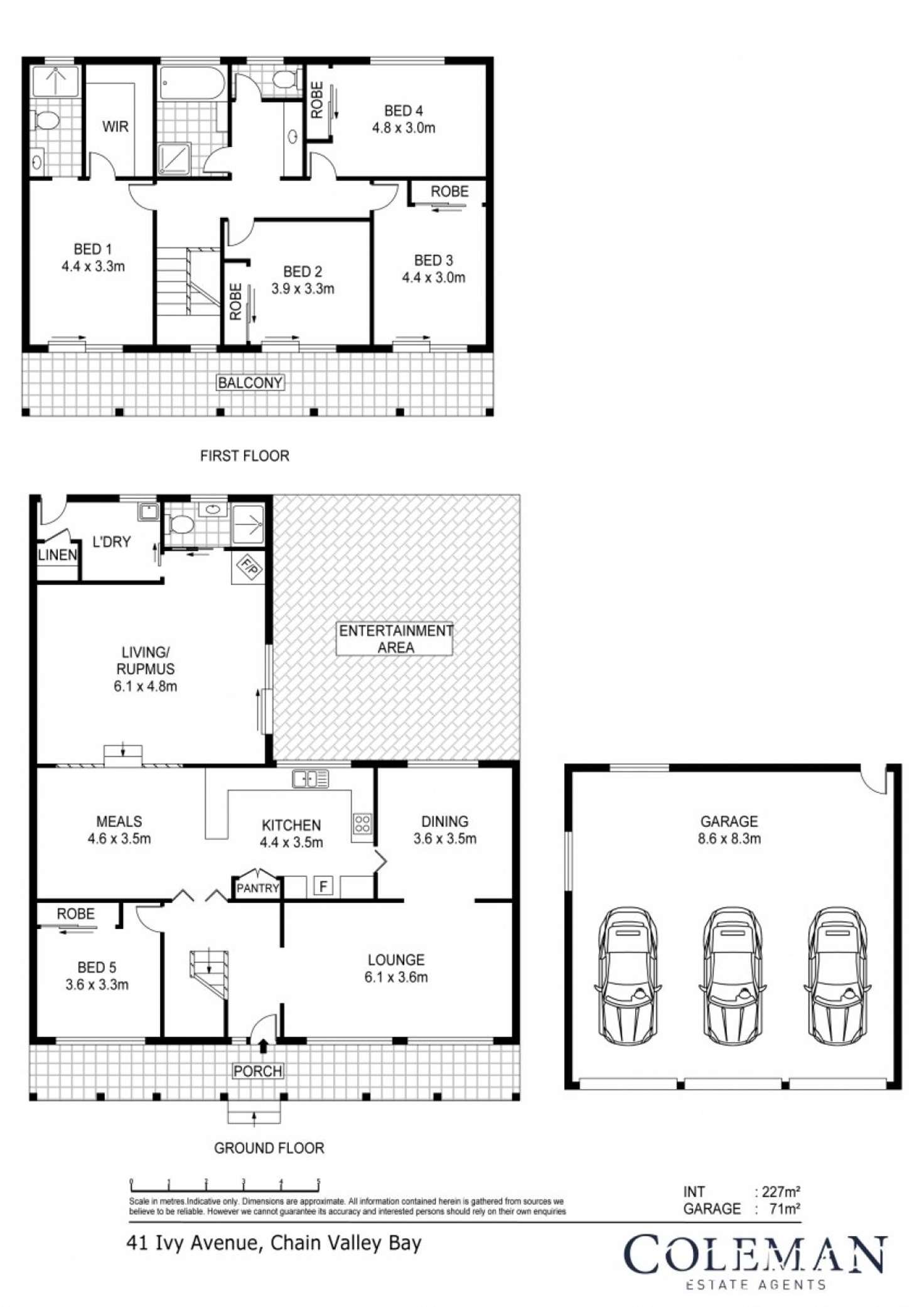 Floorplan of Homely house listing, 41 Ivy Avenue, Chain Valley Bay NSW 2259