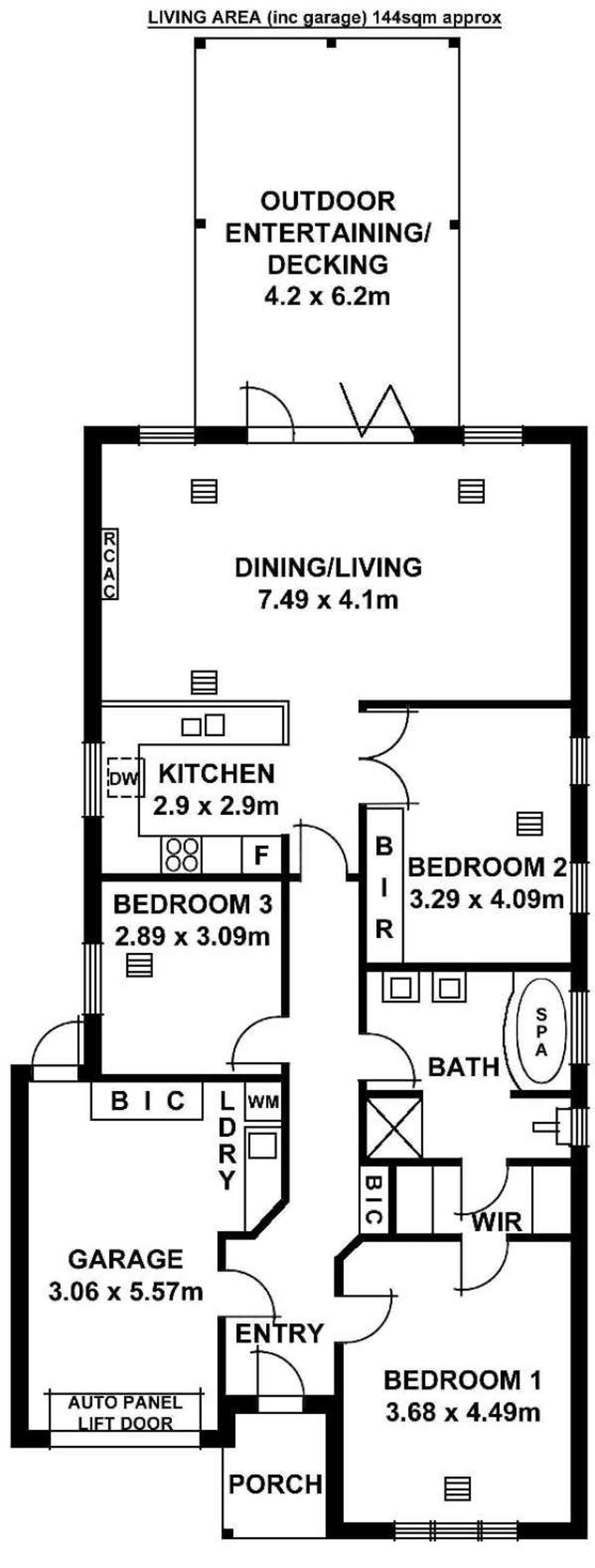 Floorplan of Homely house listing, 31 Monmouth Street, Ridleyton SA 5008