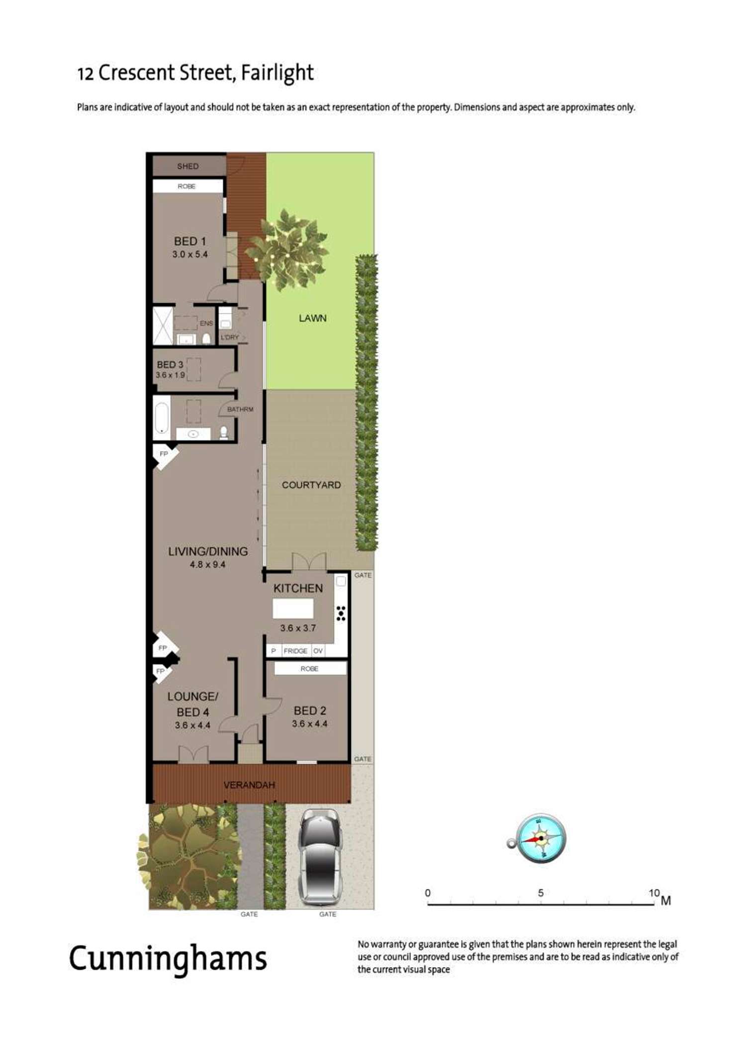 Floorplan of Homely house listing, 12 Crescent Street, Fairlight NSW 2094