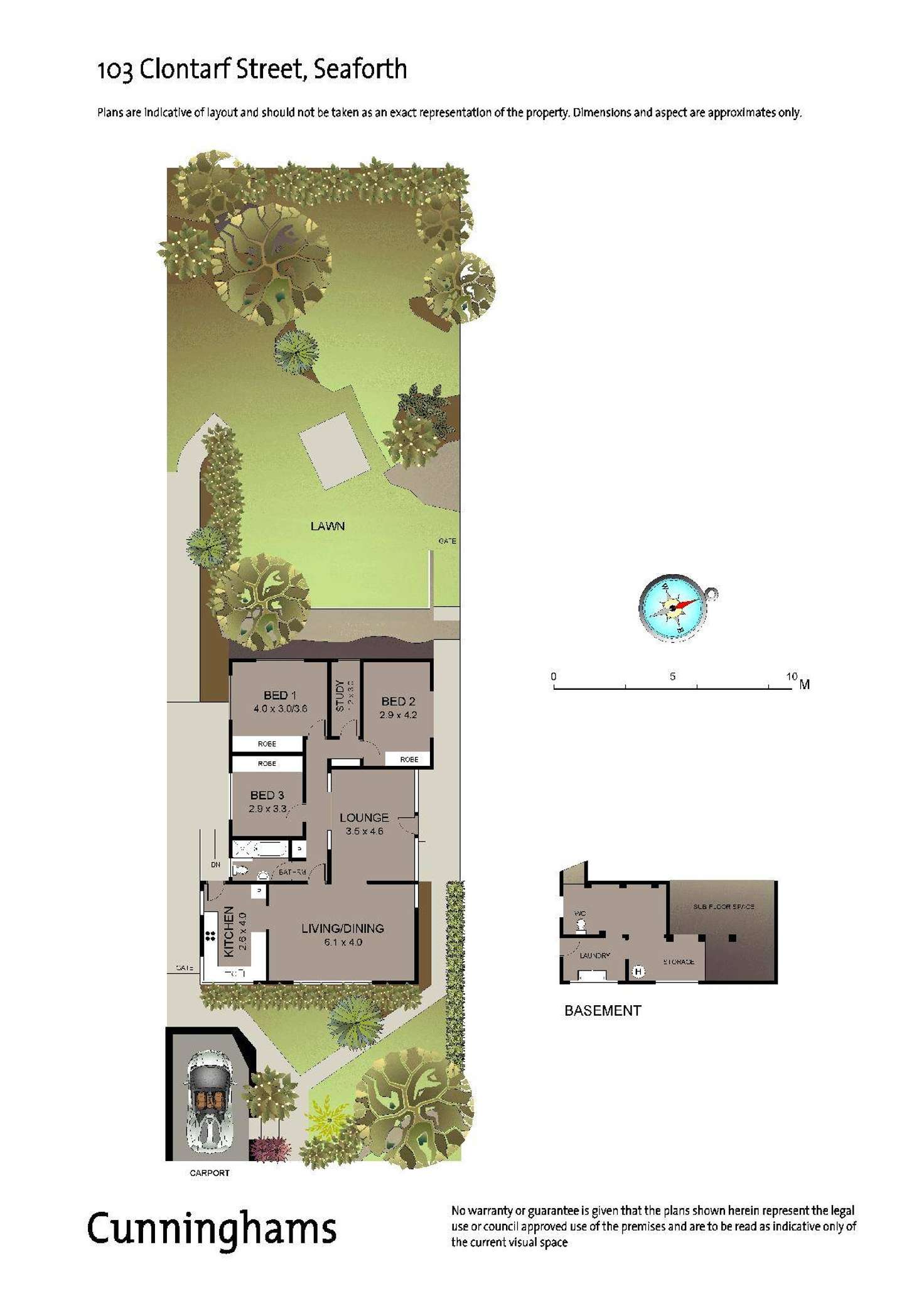 Floorplan of Homely house listing, 103 Clontarf Street, Seaforth NSW 2092
