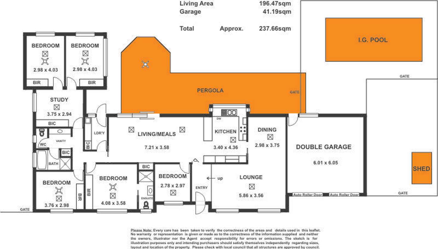 Floorplan of Homely house listing, 12 Hawaii Court, West Lakes SA 5021