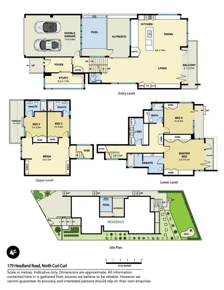Floorplan of Homely house listing, 179 Headland Road, North Curl Curl NSW 2099
