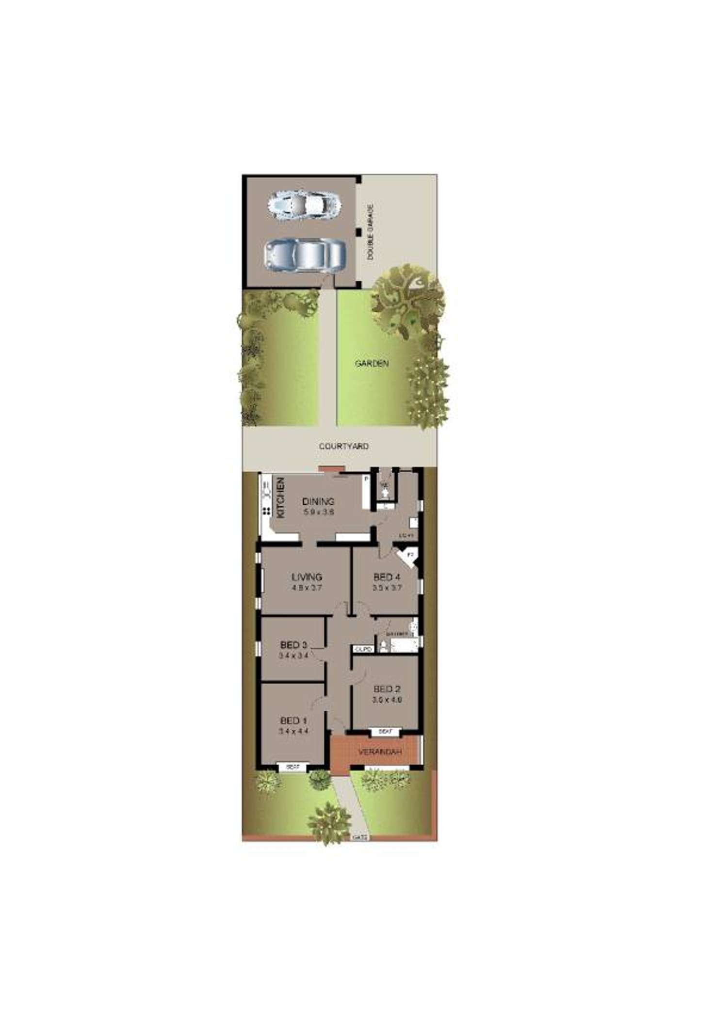 Floorplan of Homely house listing, 154 Old Canterbury Road, Summer Hill NSW 2130