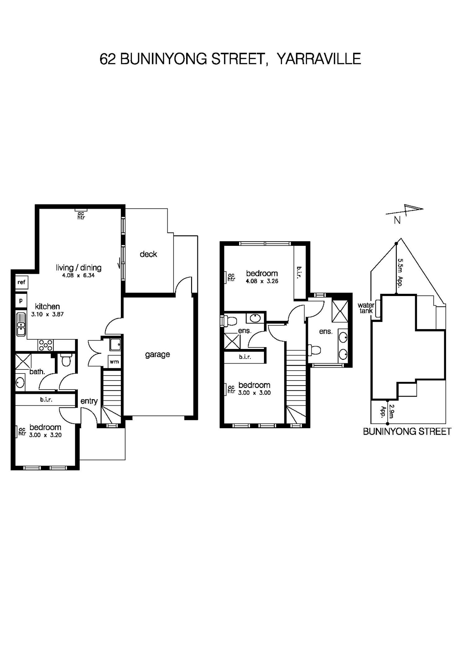 Floorplan of Homely house listing, 62 Buninyong Street, Yarraville VIC 3013