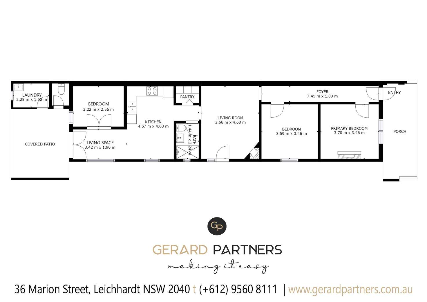Floorplan of Homely house listing, 56 Albany Road, Stanmore NSW 2048
