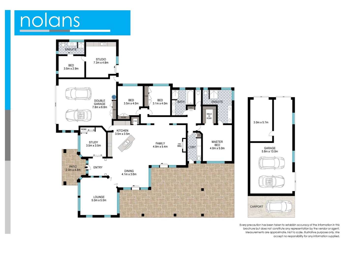 Floorplan of Homely house listing, 26 Lake Russell Drive, Emerald Beach NSW 2456