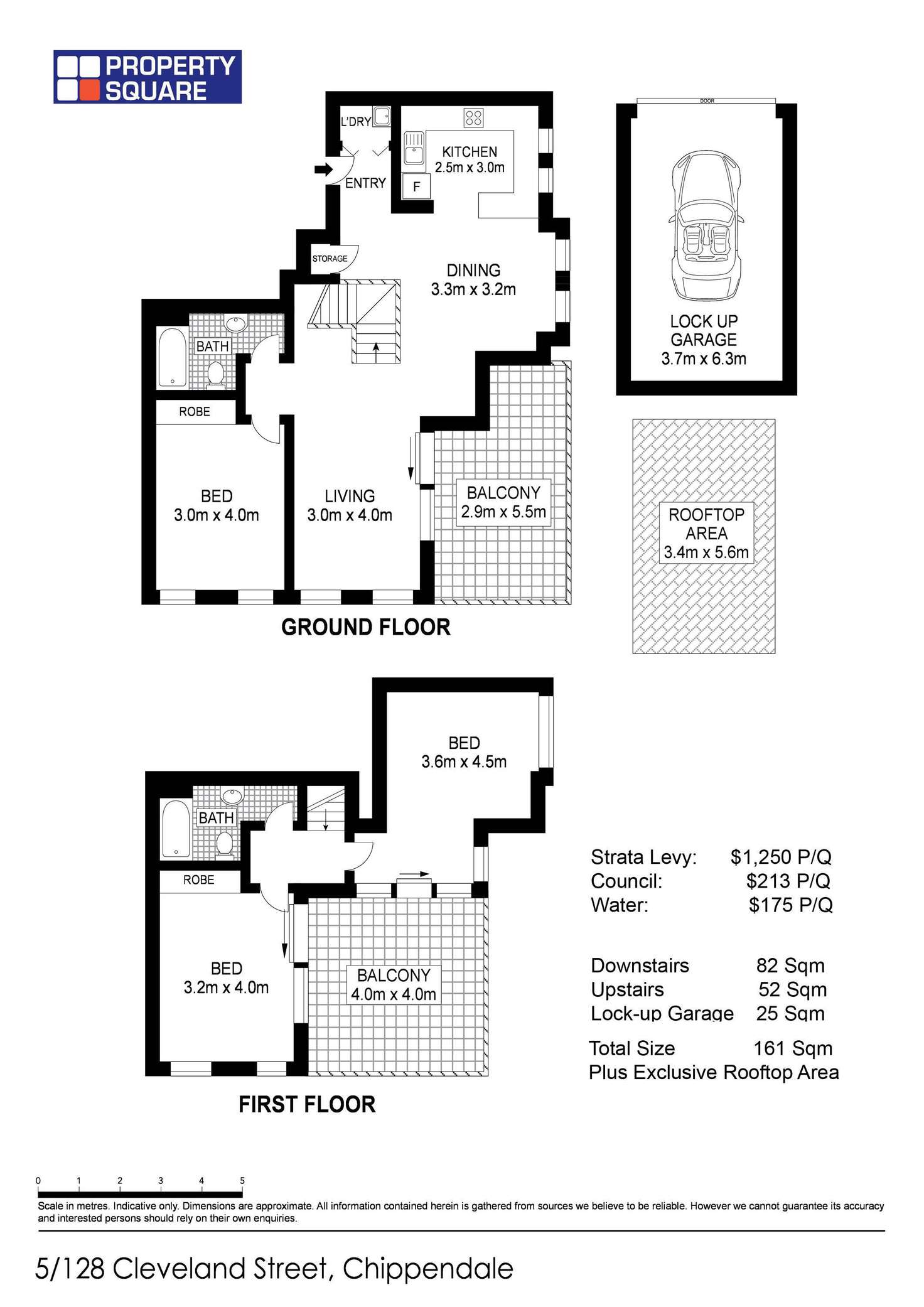 Floorplan of Homely apartment listing, 5/128 Cleveland Street, Chippendale NSW 2008