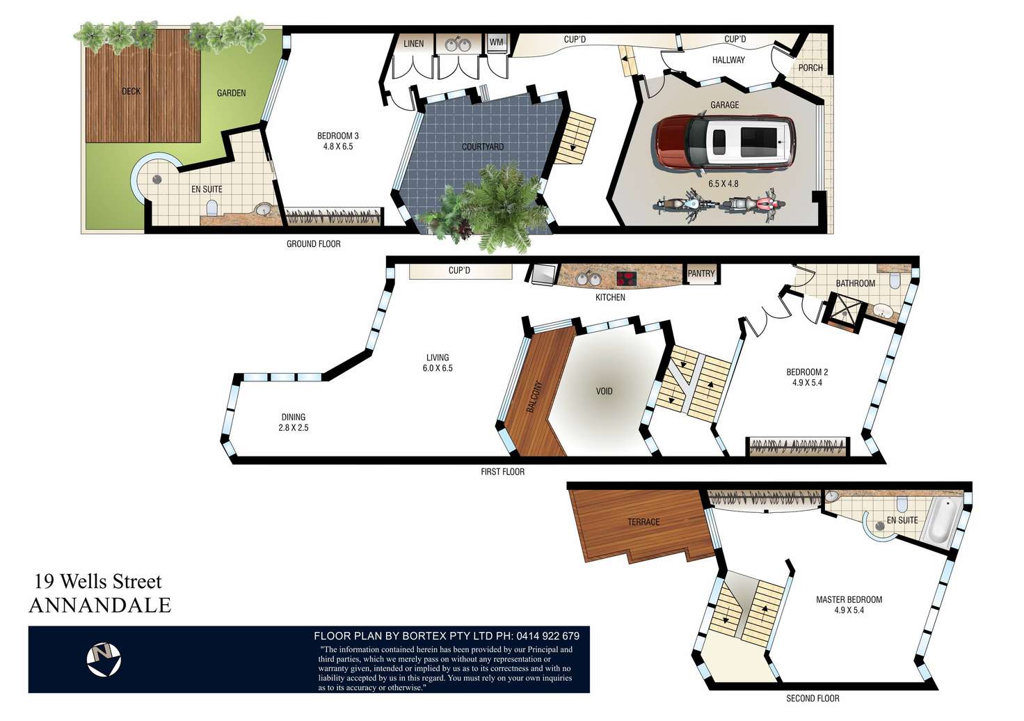 Floorplan of Homely house listing, 19 Wells Street, Annandale NSW 2038