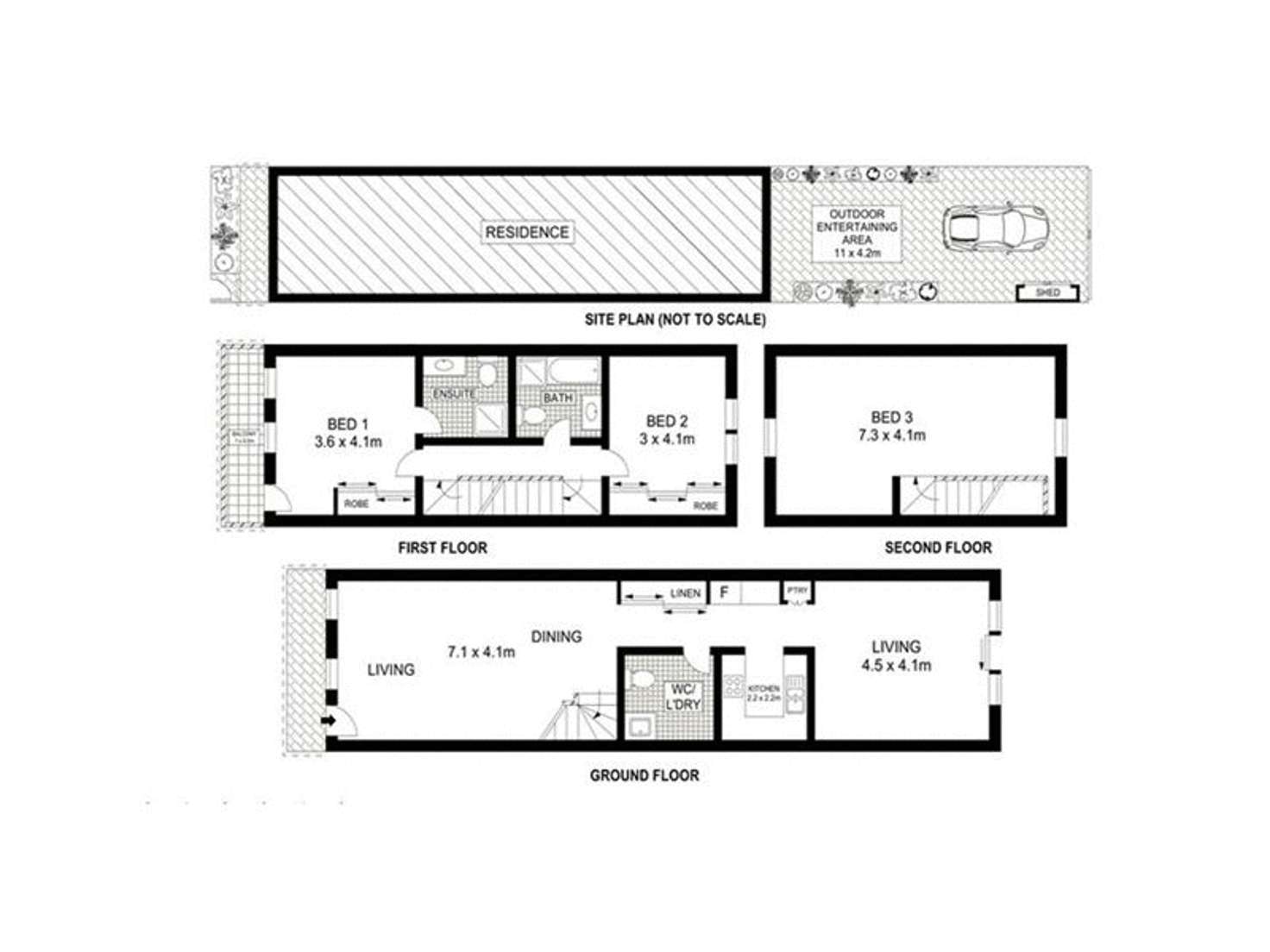 Floorplan of Homely house listing, 198 Victoria Street, Alexandria NSW 2015