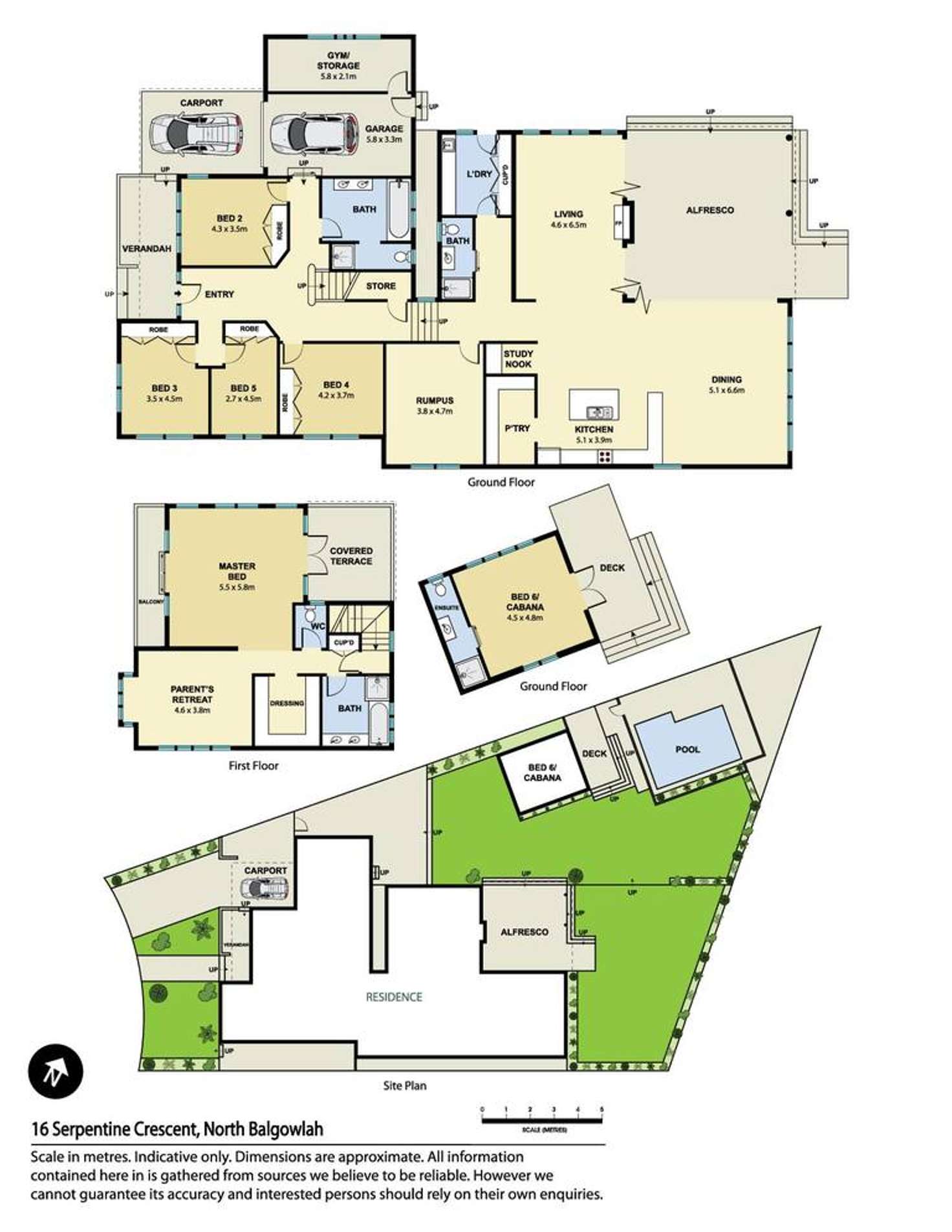 Floorplan of Homely house listing, 16 Serpentine Crescent, North Balgowlah NSW 2093