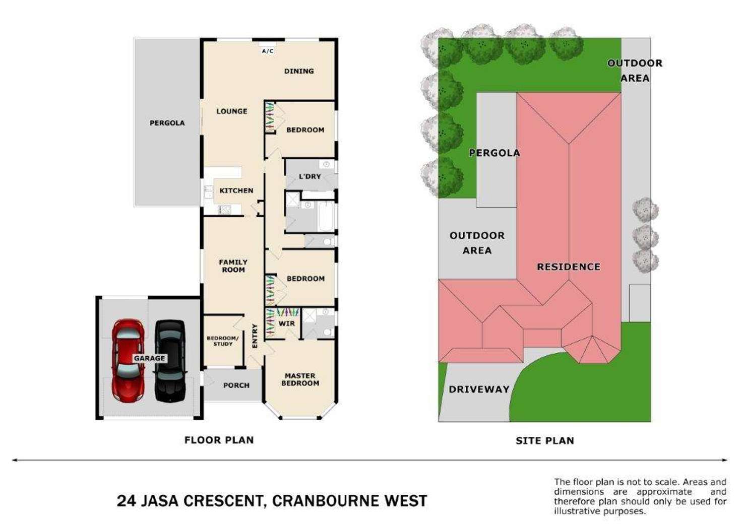 Floorplan of Homely house listing, 24 Jasa Crescent, Cranbourne West VIC 3977