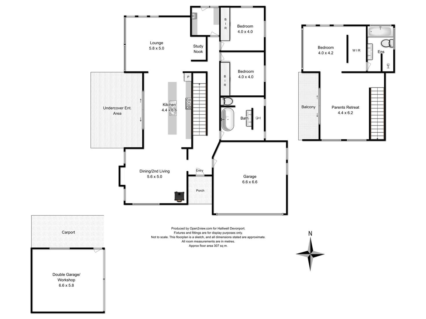 Floorplan of Homely house listing, 31 James Road, Acacia Hills TAS 7306