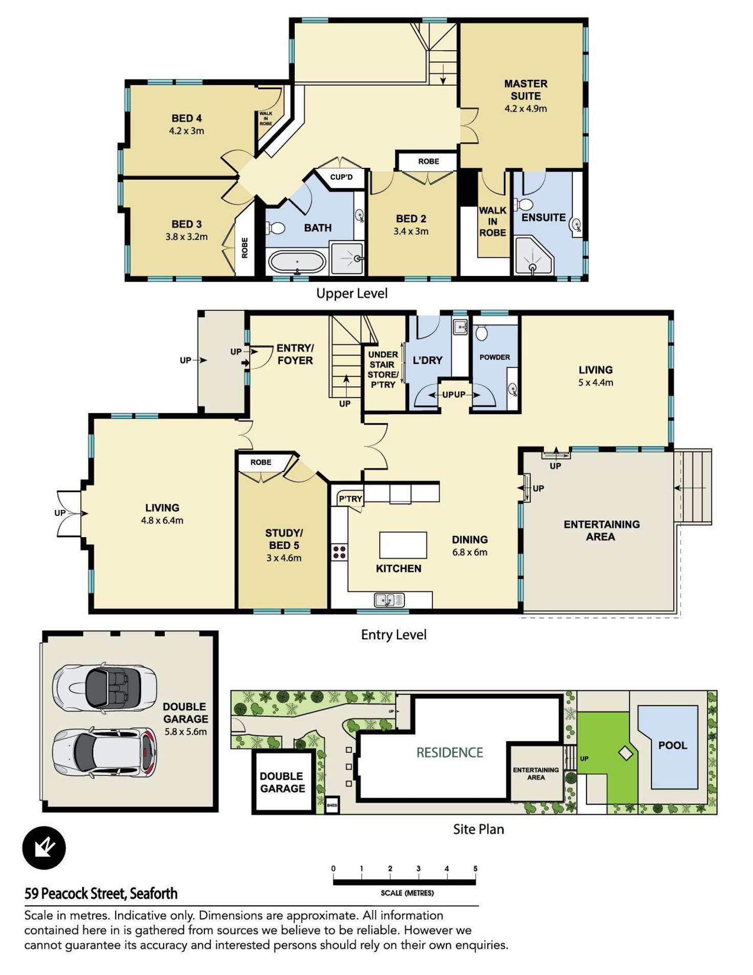 Floorplan of Homely house listing, 59 Peacock Street, Seaforth NSW 2092