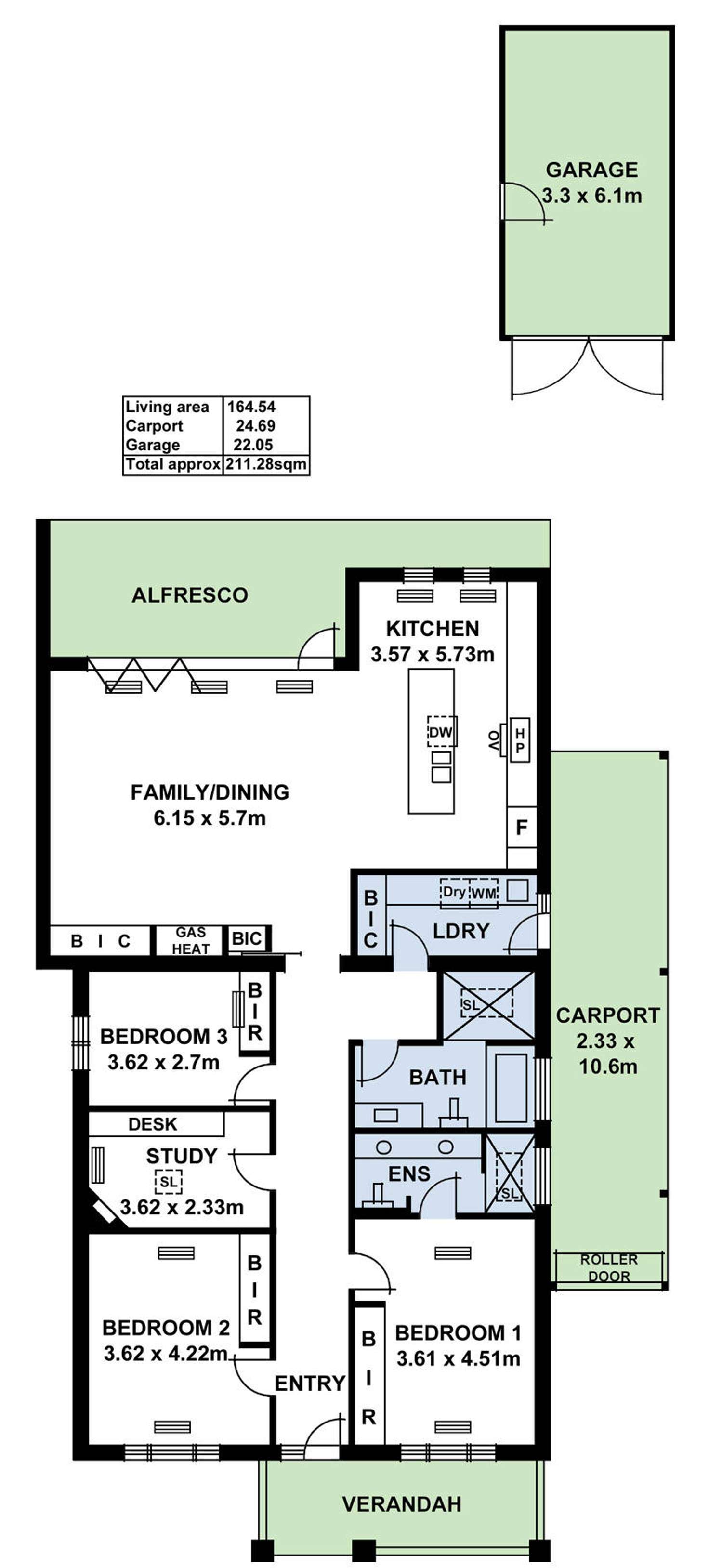 Floorplan of Homely house listing, 16 Morris Street, Evandale SA 5069