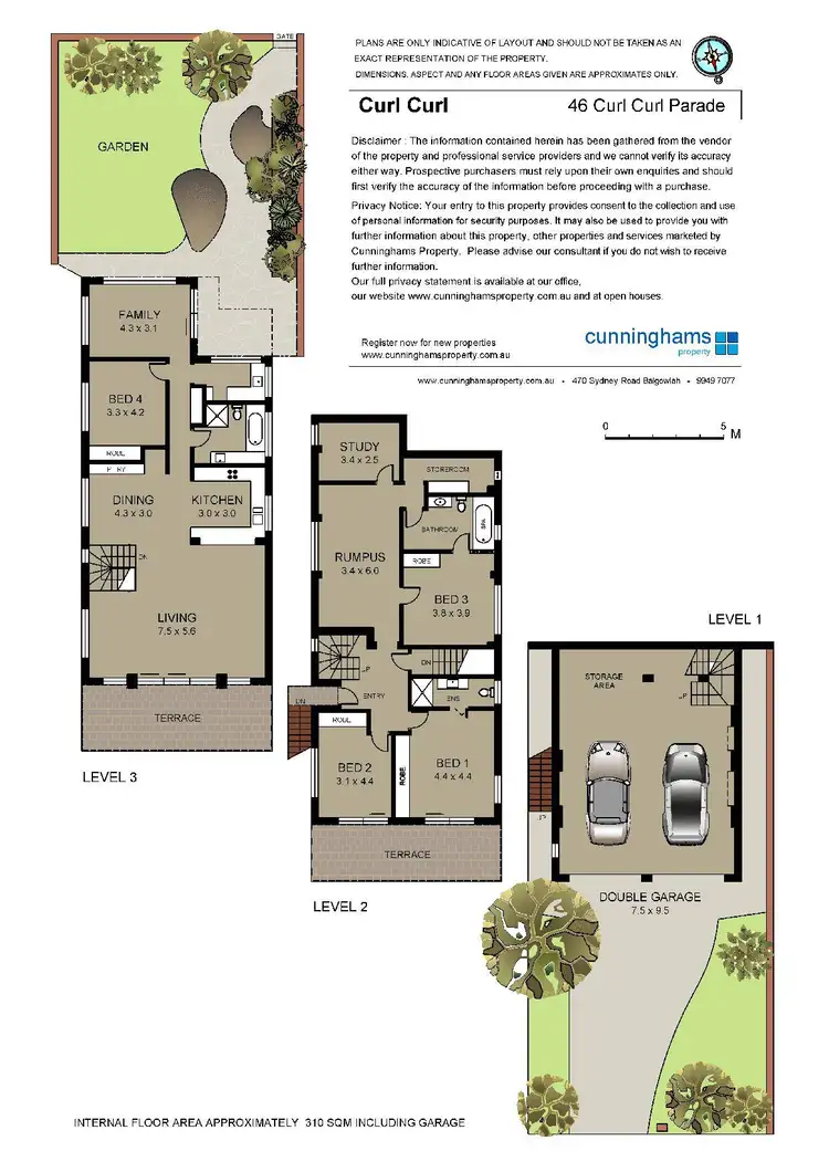Floorplan of Homely house listing, 46 Curl Curl Parade, Curl Curl NSW 2096