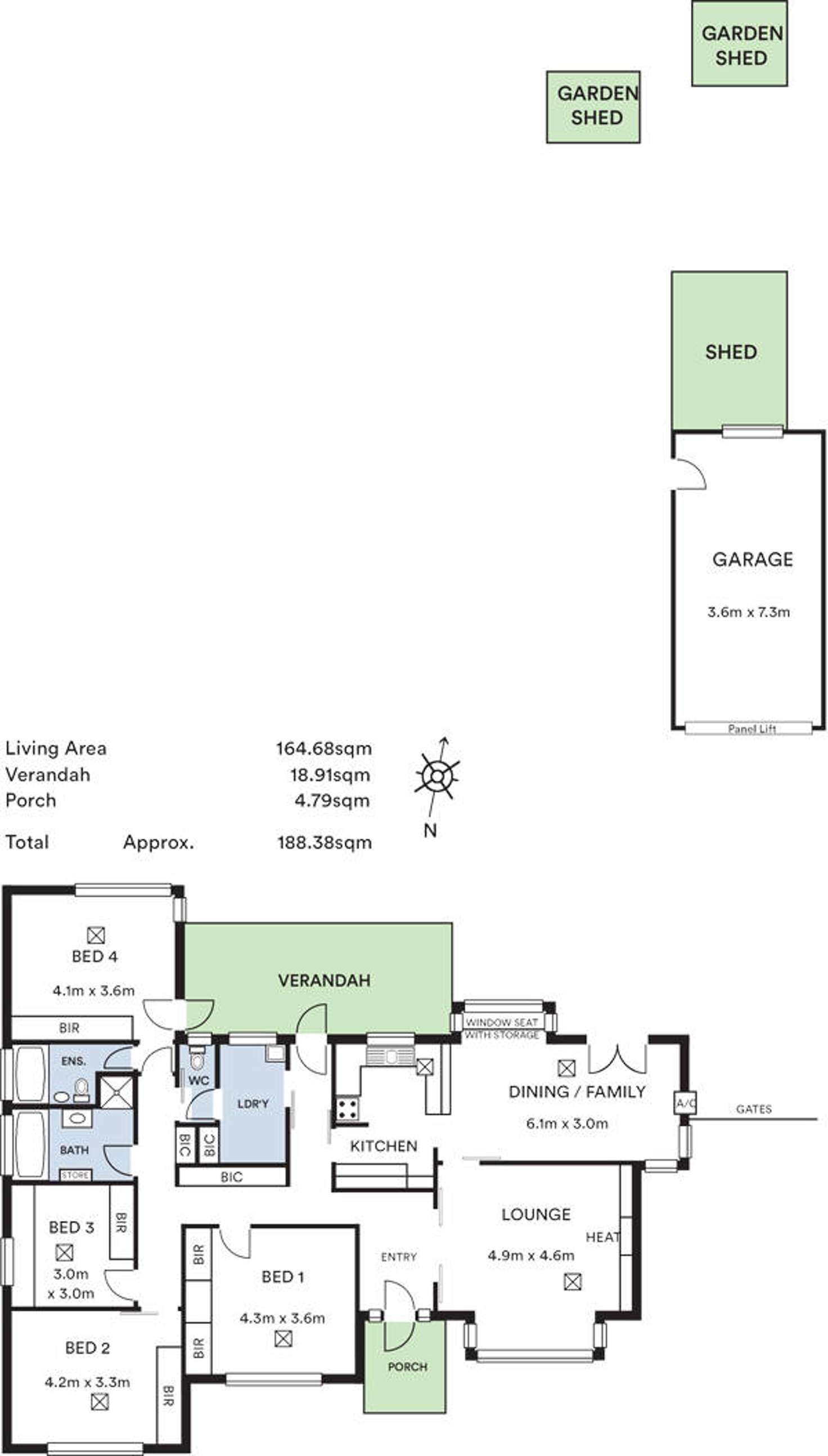 Floorplan of Homely house listing, 20 Gloucester Street, Prospect SA 5082