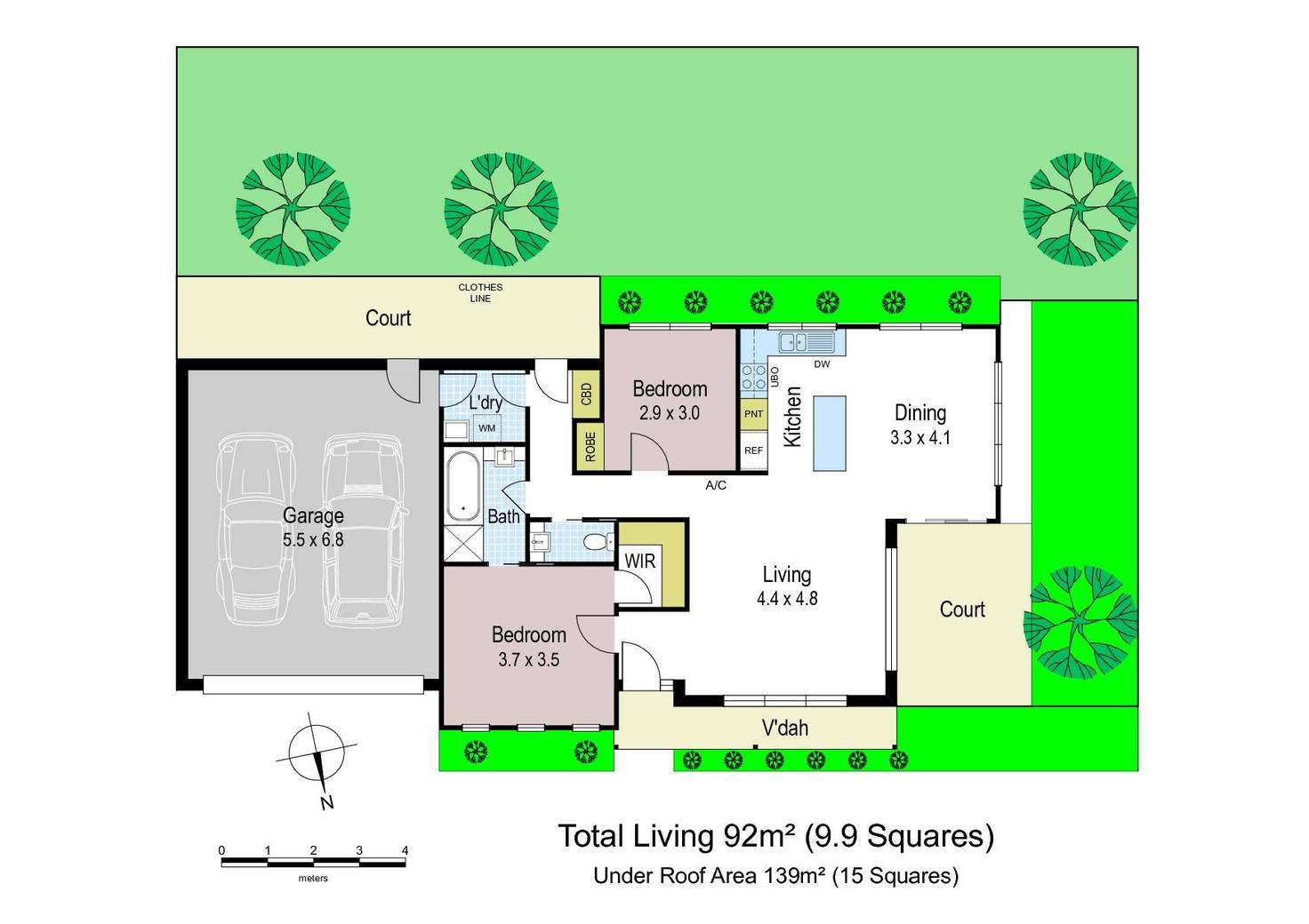 Floorplan of Homely unit listing, 2/225 Sutton Street, Warragul VIC 3820