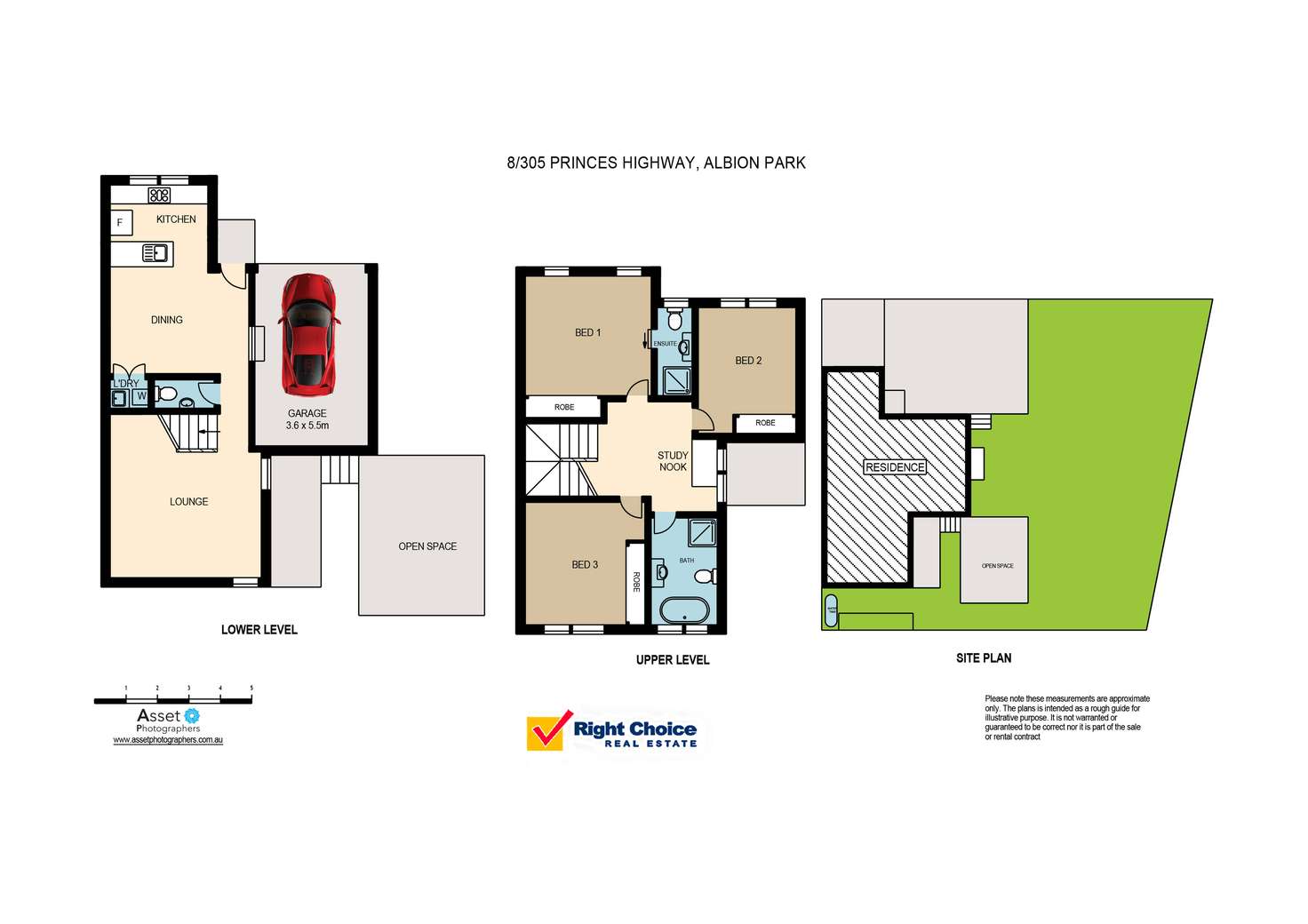 Floorplan of Homely townhouse listing, 8/305 Princes Highway, Albion Park Rail NSW 2527