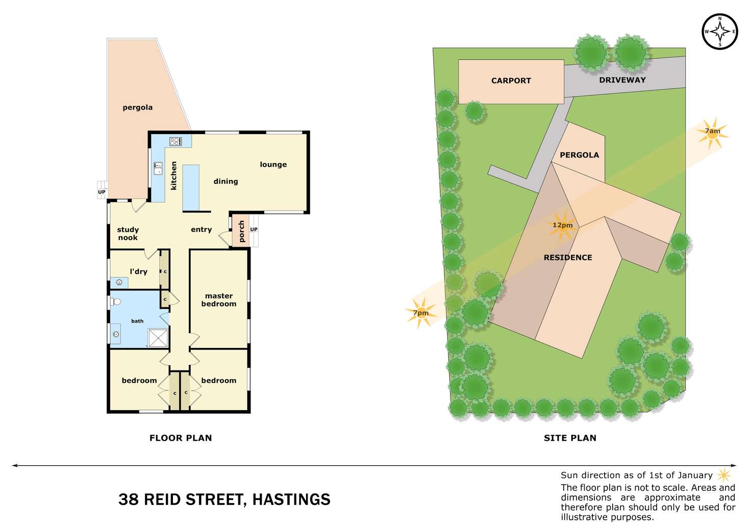 Floorplan of Homely house listing, 38 Reid Parade, Hastings VIC 3915