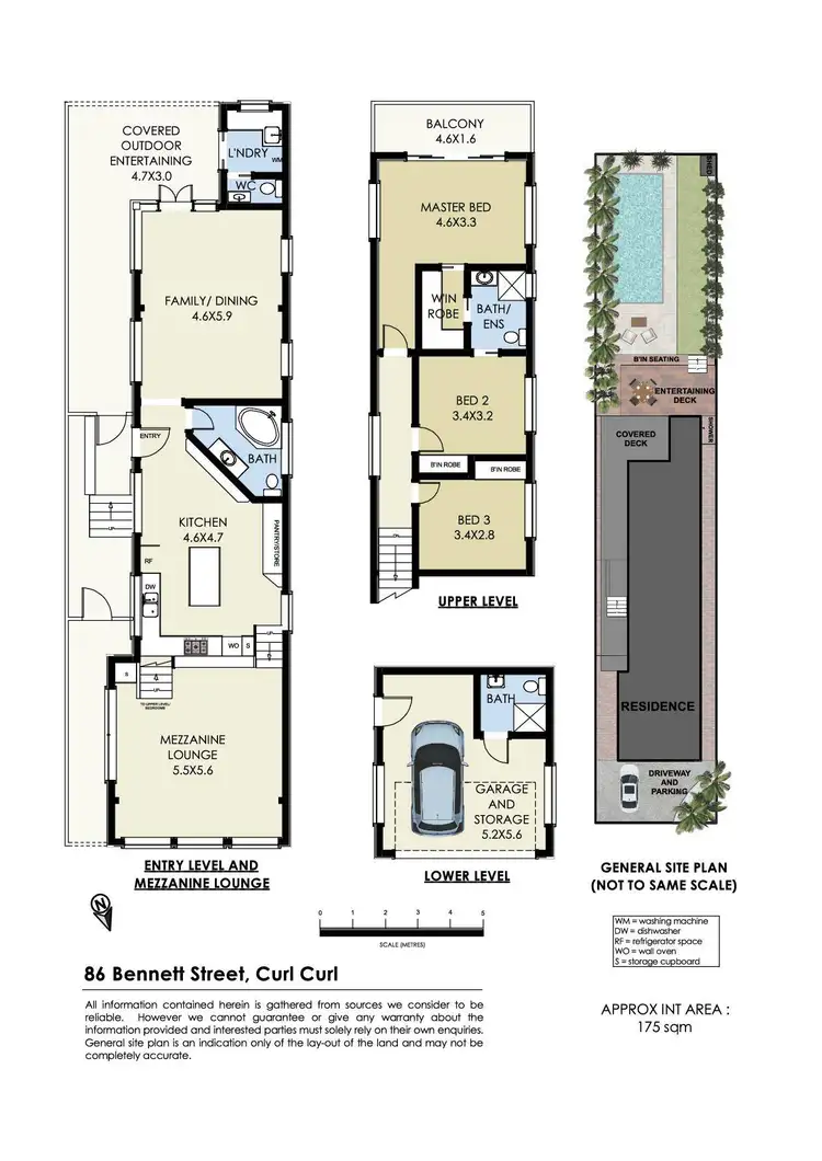 Floorplan of Homely house listing, 86 Bennett Street, Curl Curl NSW 2096