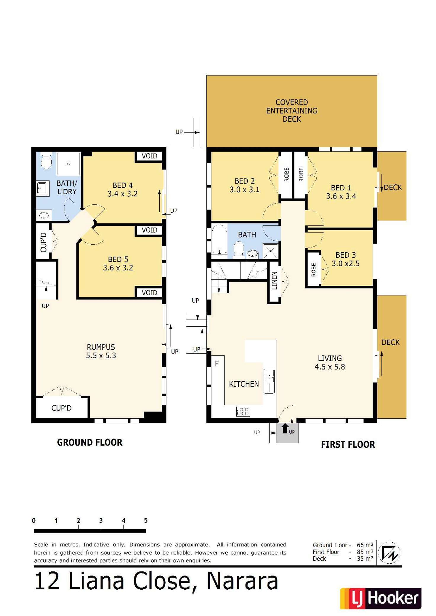 Floorplan of Homely house listing, 12 Liana Close, Narara NSW 2250