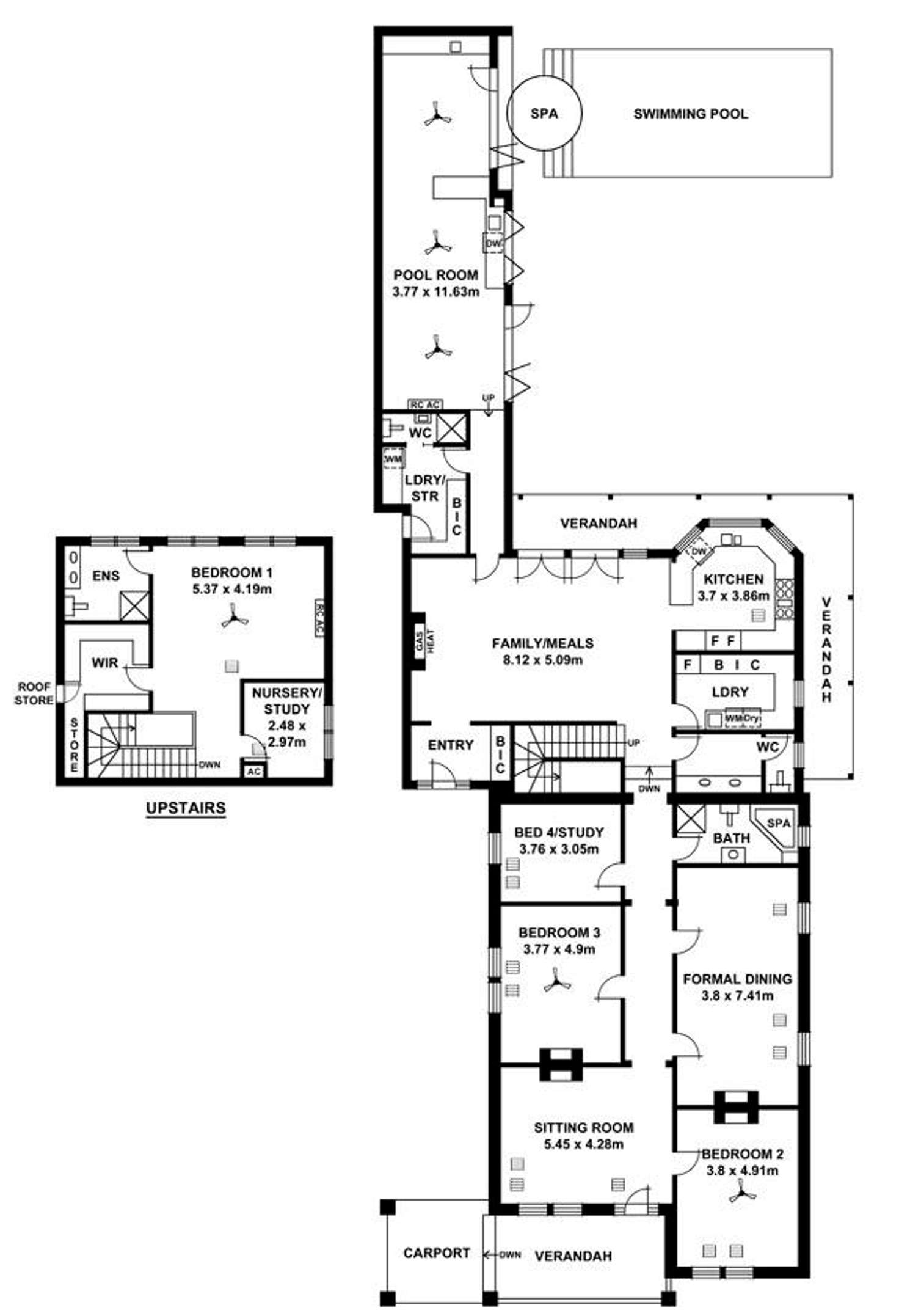 Floorplan of Homely house listing, 4 Kintore Avenue, Prospect SA 5082