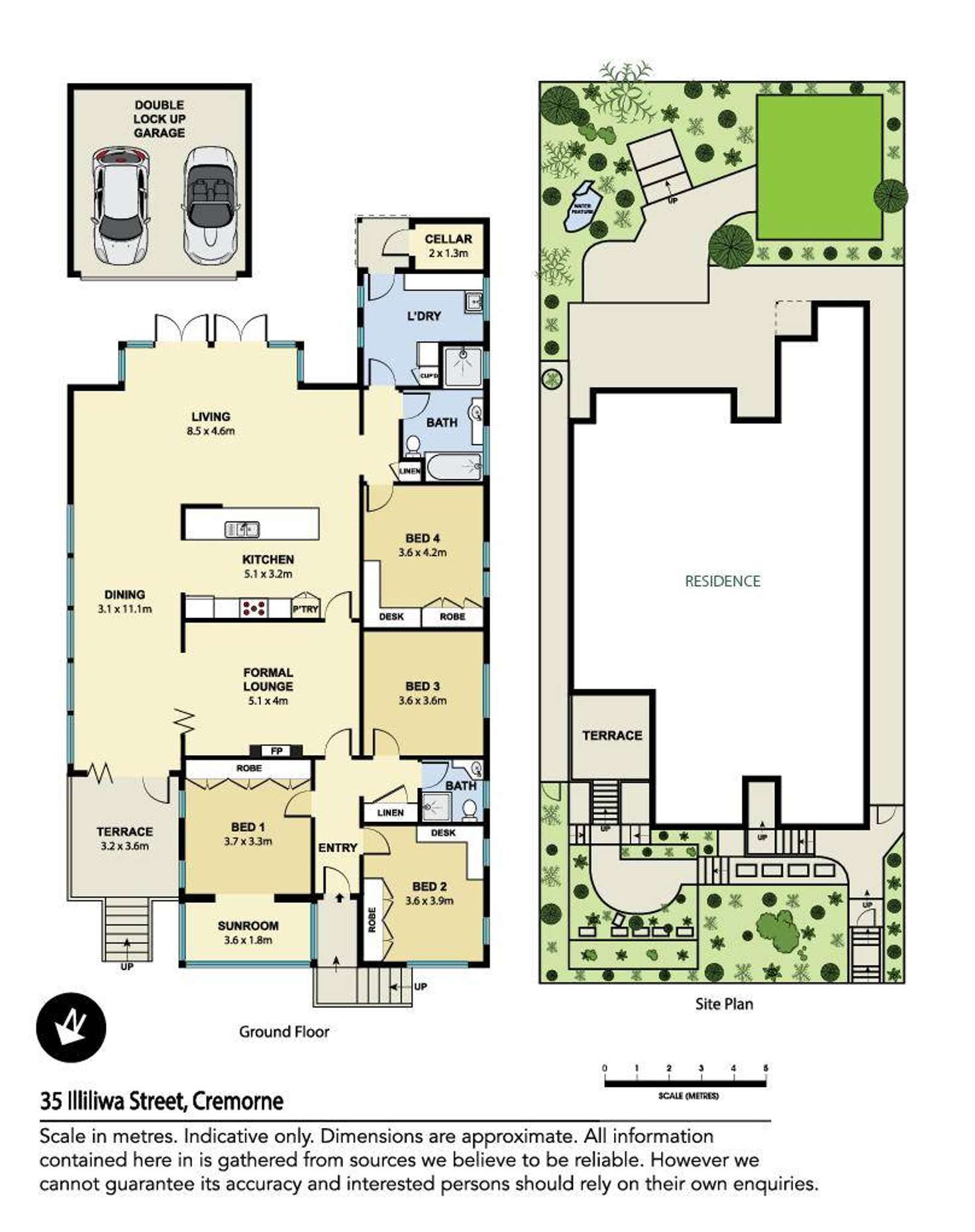 Floorplan of Homely house listing, 35 Illiliwa Street, Cremorne NSW 2090