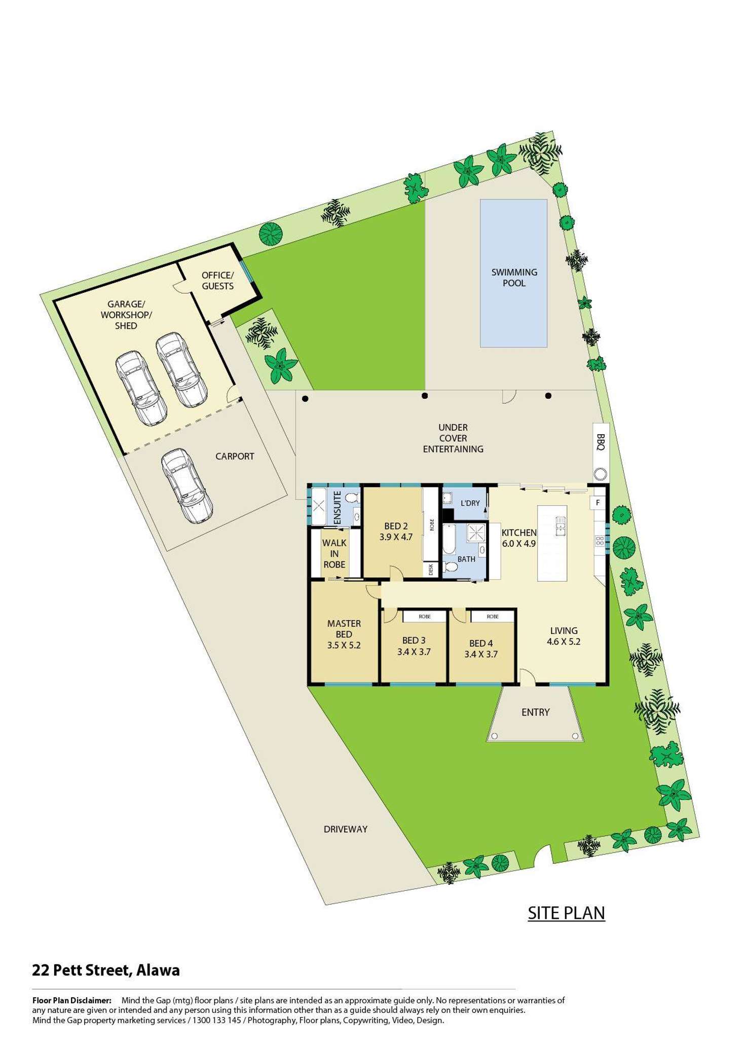 Floorplan of Homely house listing, 22 Pett Street, Alawa NT 810