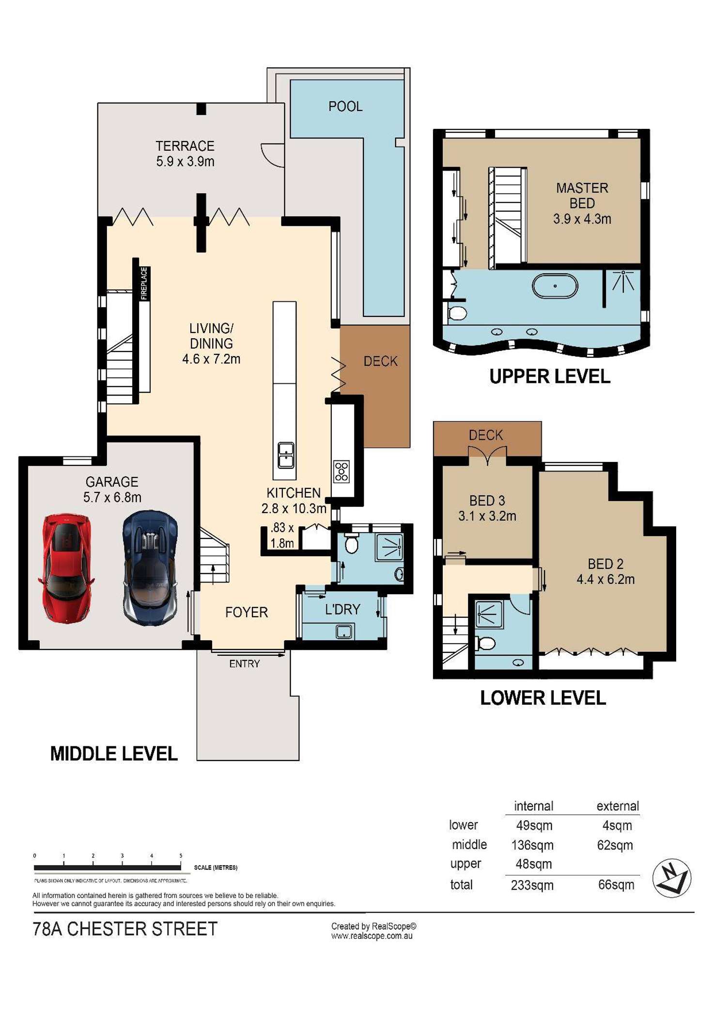 Floorplan of Homely house listing, 78A Chester Street, Teneriffe QLD 4005