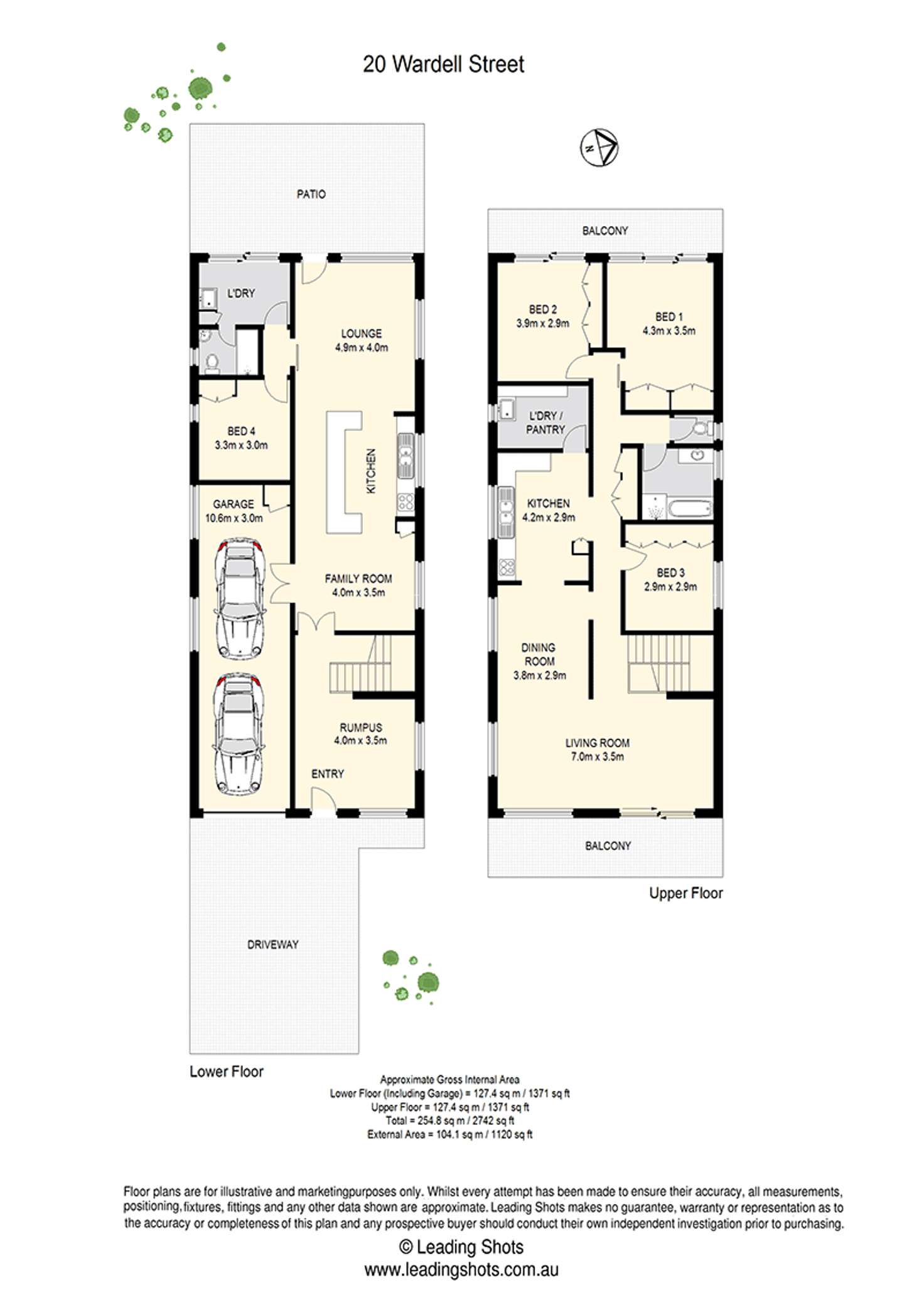 Floorplan of Homely house listing, 20 Wardell Street, Ashgrove QLD 4060